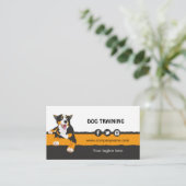 Dog Trainer Business Card Visitekaartje (Staand voorkant)