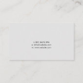 Dog Trainer - Canine Behaviorist Visitekaartje (Achterkant)