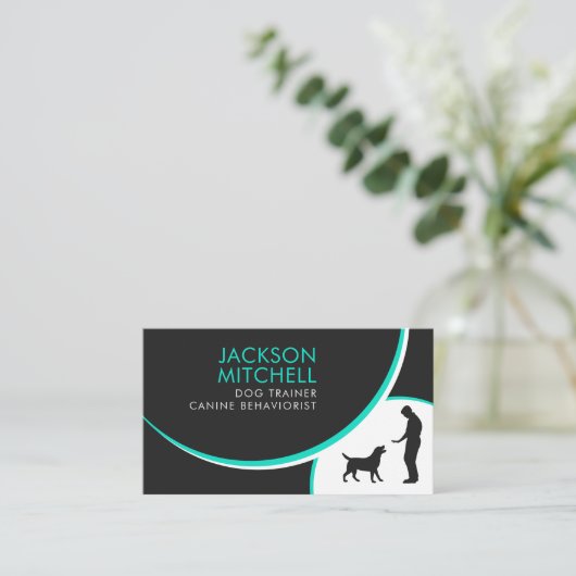 Dog Trainer - Canine Behaviorist Visitekaartje (Staand voorkant)