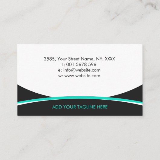 Dog Trainer - Canine Behaviorist Visitekaartje (Achterkant)