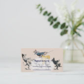 Dog Trainer, Clown, Dance Teacher Appointcard Afsprakenkaartje (Staand voorkant)