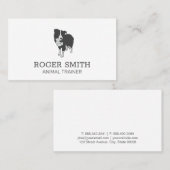 Dog Trainer | Dierlijke diensten | Dog Sitter Visitekaartje (Voorkant / Achterkant)