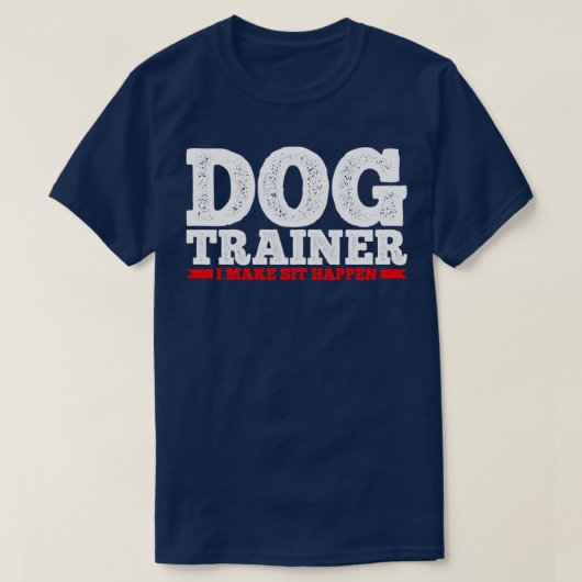 Dog Trainer Dog Training 1 T-shirt (Design voorkant)