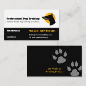 Dog Trainer | Dog Training School Visitekaartje (Voorkant / Achterkant)