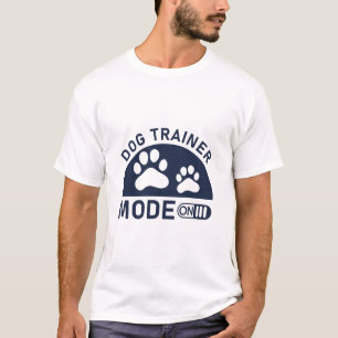 Dog Trainer Dogs-modus bij honden T-shirt