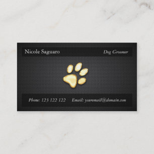 Dog Trainer Groomer Visitekaartje
