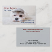 Dog Trainer Groomer Visitekaartje (Voorkant / Achterkant)