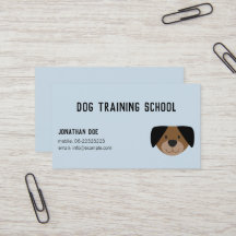 Dog Trainer & Instructor Visitekaartje - pictogram