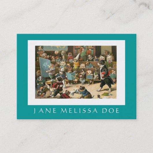 Dog Trainer of Tutor - Two Sided Visitekaartje (Voorkant)