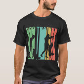 Dog Trainer Retro T-shirt (Voorkant)