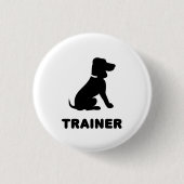 Dog Trainer Ronde Button 3,2 Cm (Voorkant)