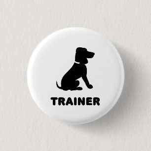 Dog Trainer Ronde Button 3,2 Cm