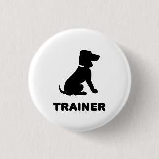 Dog Trainer Ronde Button 3,2 Cm