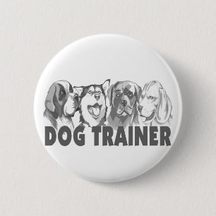 Dog Trainer Ronde Button 5,7 Cm