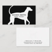Dog Trainer | Sitter | Dog Icon Closeup Visitekaartje (Voorkant / Achterkant)