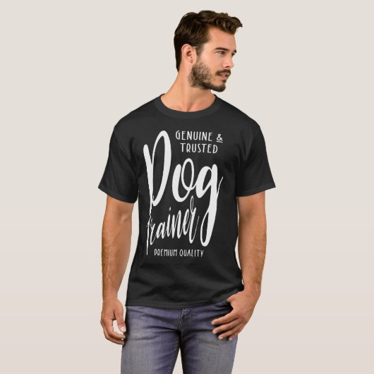 Dog Trainer T-shirt (Voorkant volledig)