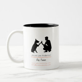 Dog trainer  Two-Tone coffee mug Tweekleurige Koffiemok