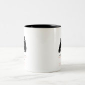 Dog trainer  Two-Tone coffee mug Tweekleurige Koffiemok (Center)