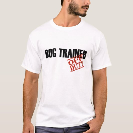 DOG-TRAINER VAN DE TATY T-SHIRT (Voorkant)