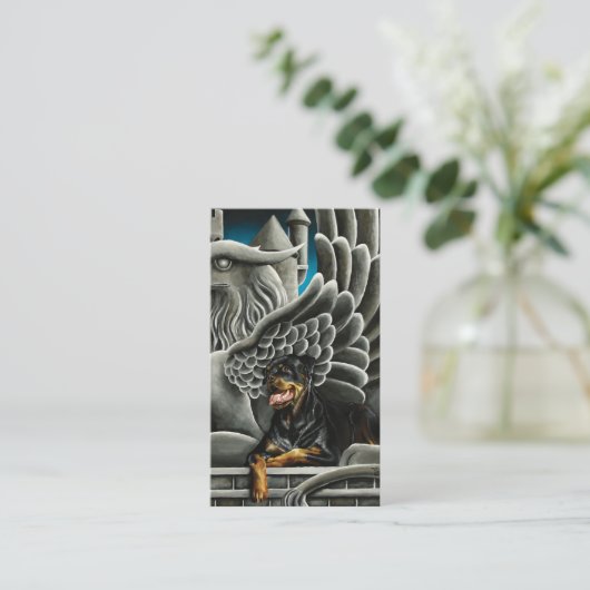 Dog Trainer Visitekaartje (Staand voorkant)