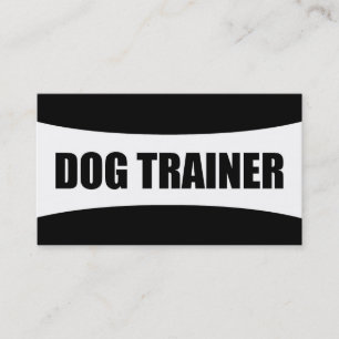 Dog Trainer Visitekaartje