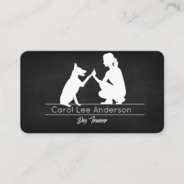 Dog trainer visitekaartje