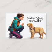 Dog Trainer  Visitekaartje (Voorkant)