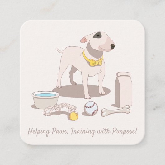 Dog Trainer Visitekaartje (Voorkant)