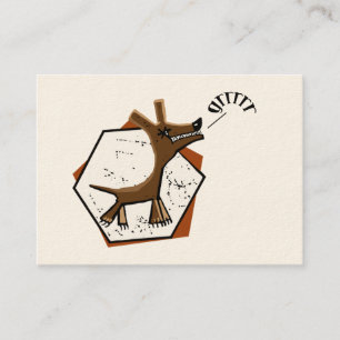 Dog trainer visitekaartje