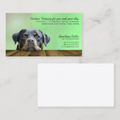 Dog Trainer Visitekaartje (Voorkant / Achterkant)