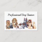 Dog Trainer Visitekaartje (Voorkant)