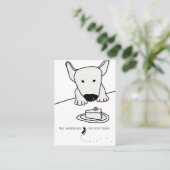 Dog Trainer Visitekaartje (Staand voorkant)