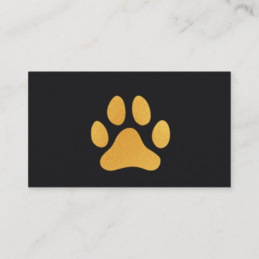 Dog Trainer Visitekaartje met Duitse Herder (Achterkant)