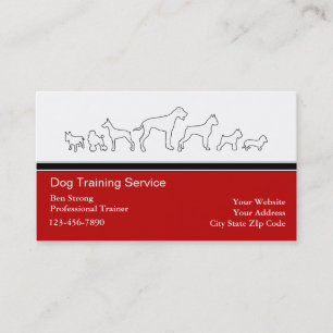 Dog Trainer Visitekaartjes