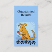 Dog Trainer Visitekaartjes (Achterkant)
