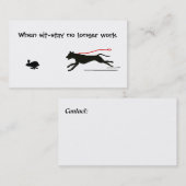 Dog Trainer Visitekaartjes (Voorkant / Achterkant)