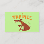 Dog Trainer Visitekaartjes (Achterkant)