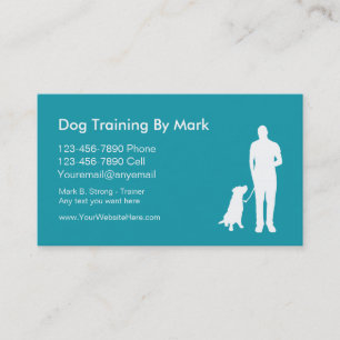 Dog Trainer Visitekaartjes
