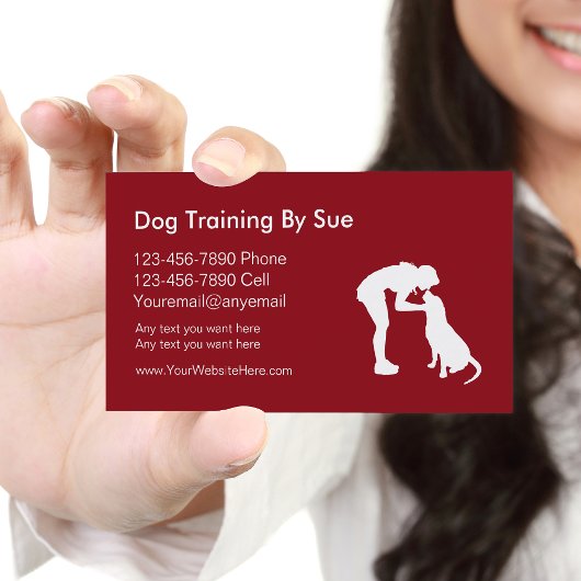Dog Trainer Visitekaartjes