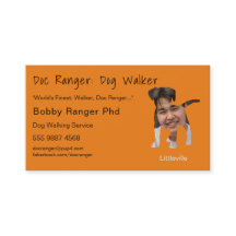 Dog Trainer Walker Foto Adverteren Geweldig