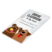 Dog Training Business Custom Magneet (Linkerzijde)