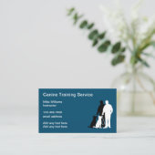 Dog Training Canine Training Class Visitekaartje (Staand voorkant)