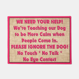 Dog Training Deuren Mat