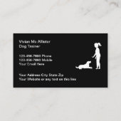 Dog Training en behendigheid Visitekaartjes (Achterkant)