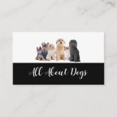 Dog Training en behendigheid Visitekaartjes (Voorkant)