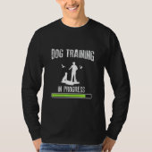 Dog training in uitvoering Dog Trainer T-shirt (Voorkant)