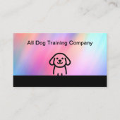 Dog Training Moderne Visitekaartjes (Voorkant)