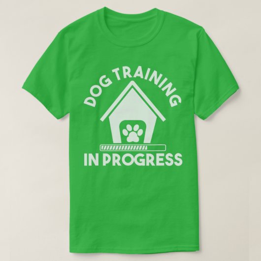 Dog Training Paw Dogs Trainer Dierenleer Beha T-shirt (Design voorkant)