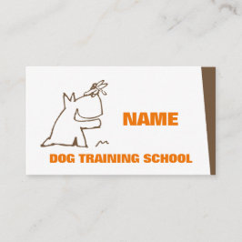 Dog Training School Visitekaartje