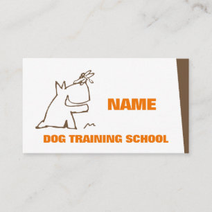 Dog Training School Visitekaartje